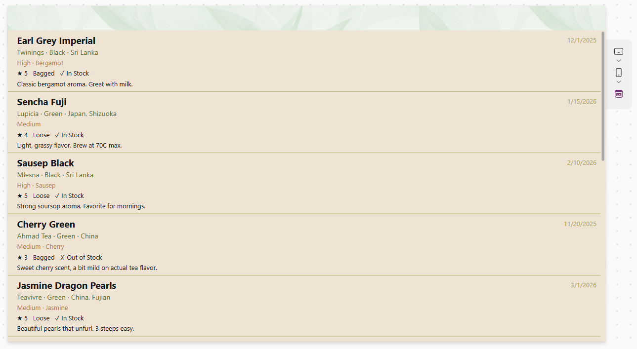 First generated gallery result